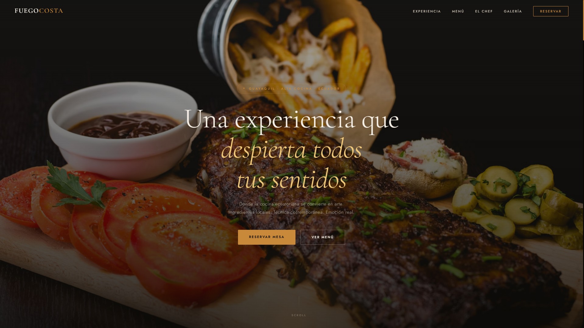 Reservas para Restaurante